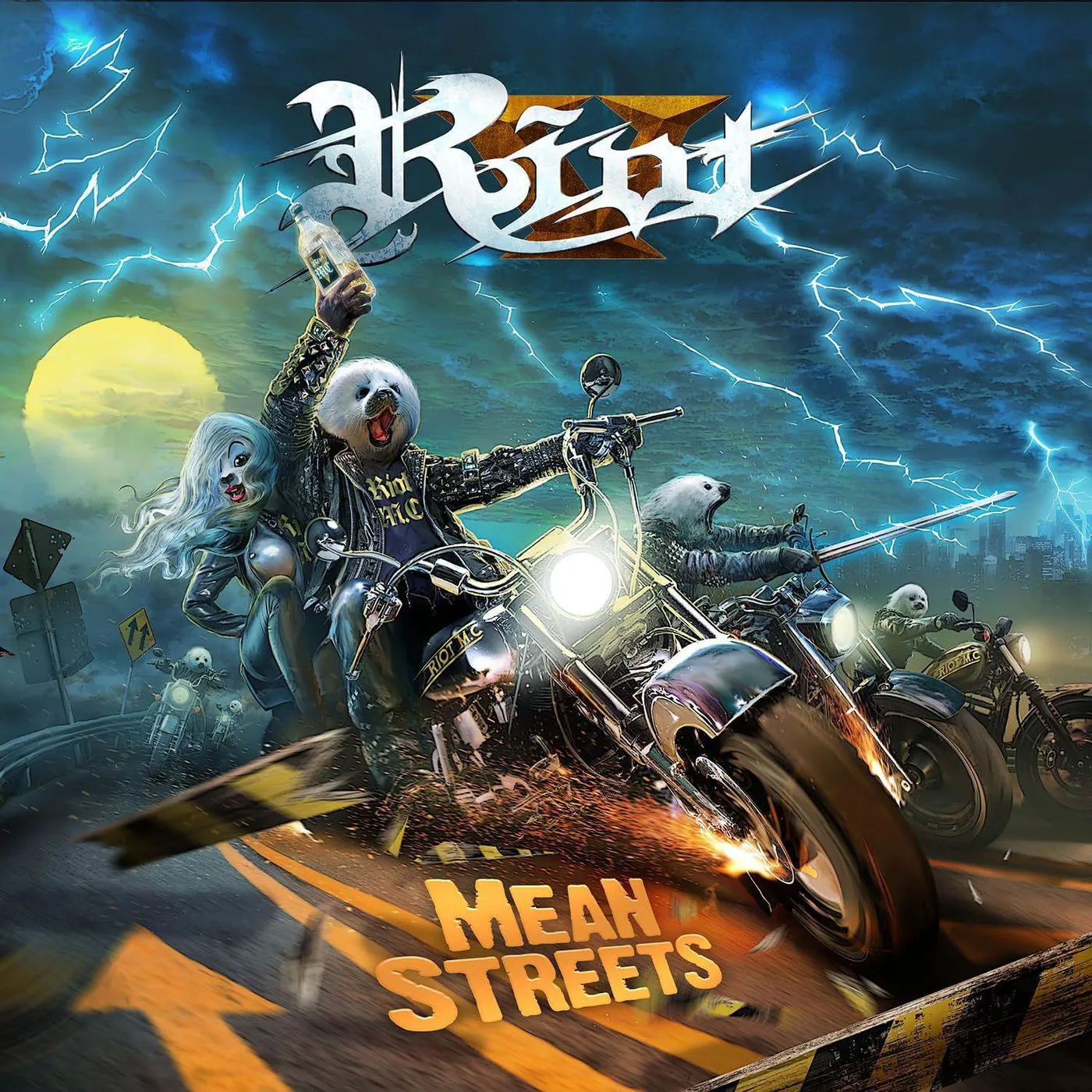 RIOT V Mean Streets Vinyl Record