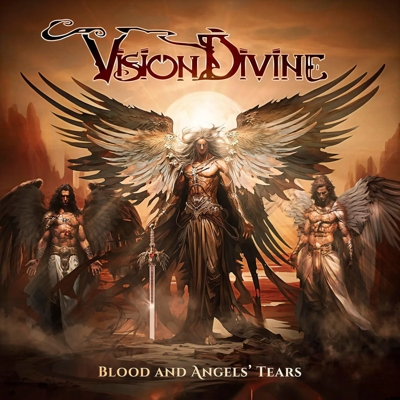 Vision Divine Blood And Angels' Tears Vinyl Record