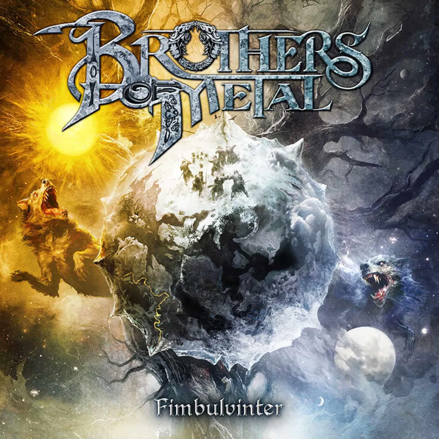 Brothers of Metal Fimbulvinter (2LP/Clear) Vinyl Record