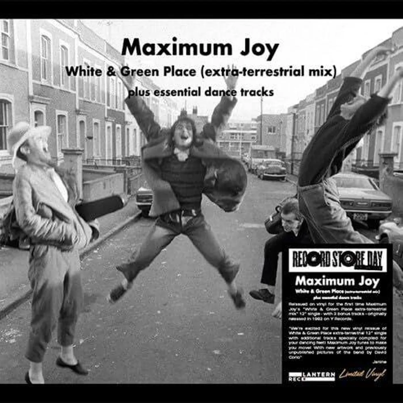 Maximum Joy White & Green Place (Extra-terrestrial Mix) Plus Vinyl Record