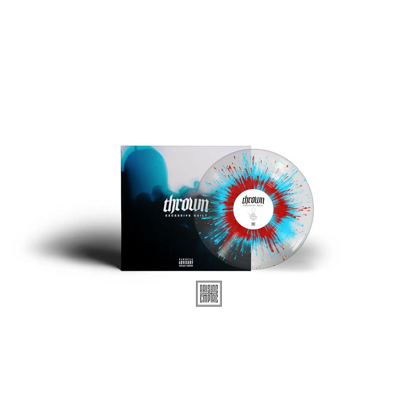thrown Excessive Guilt (Limited Edition/Red, Blue, Splatter) Vinyl Record