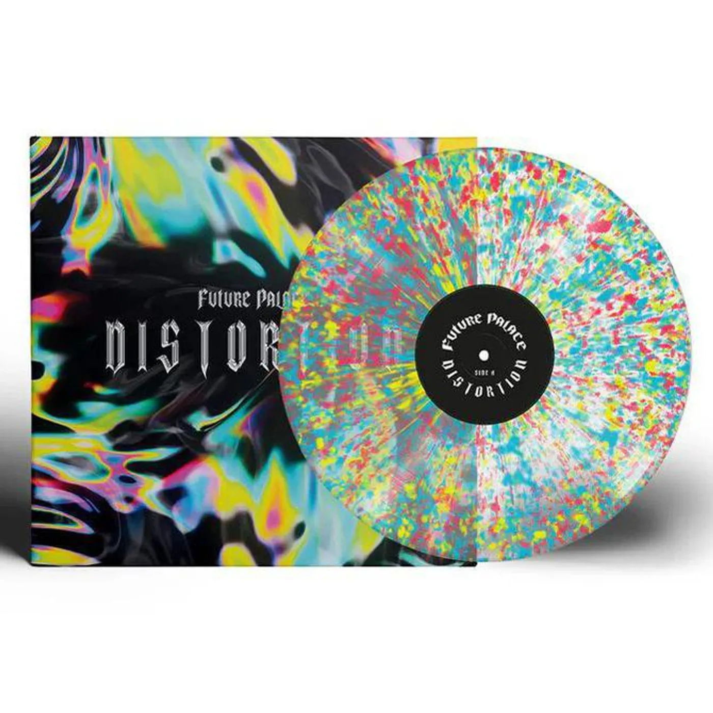 Future Palace Distortion (Limited Edition, Pink, Green, Turquoise, Neon Yellow Transparent ) Vinyl Record