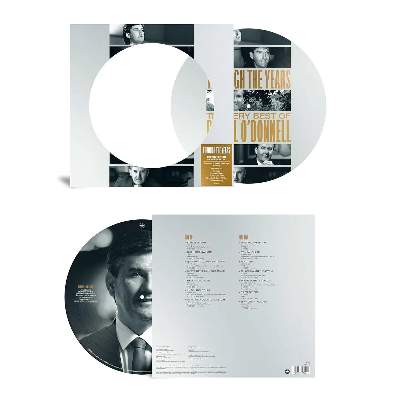 Daniel O'Donnell Through The Years Vinyl Record