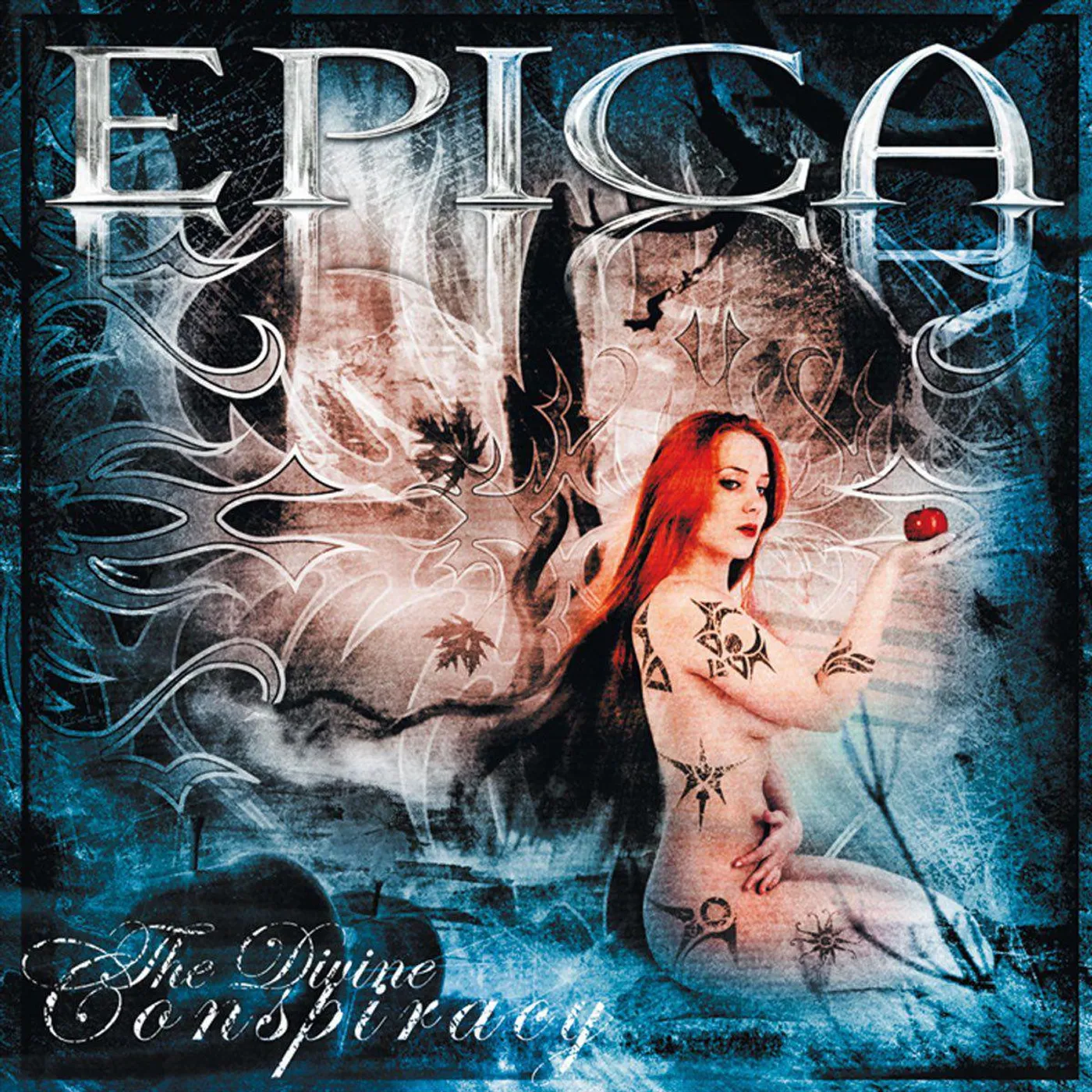 Epica The Divine Conspiracy (Transparent Magenta) Vinyl Record
