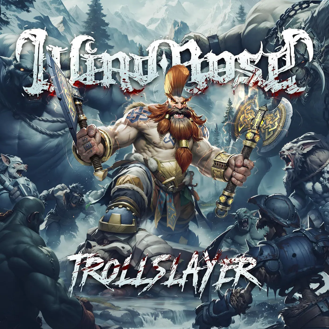 Wind Rose Trollslayer Vinyl Record