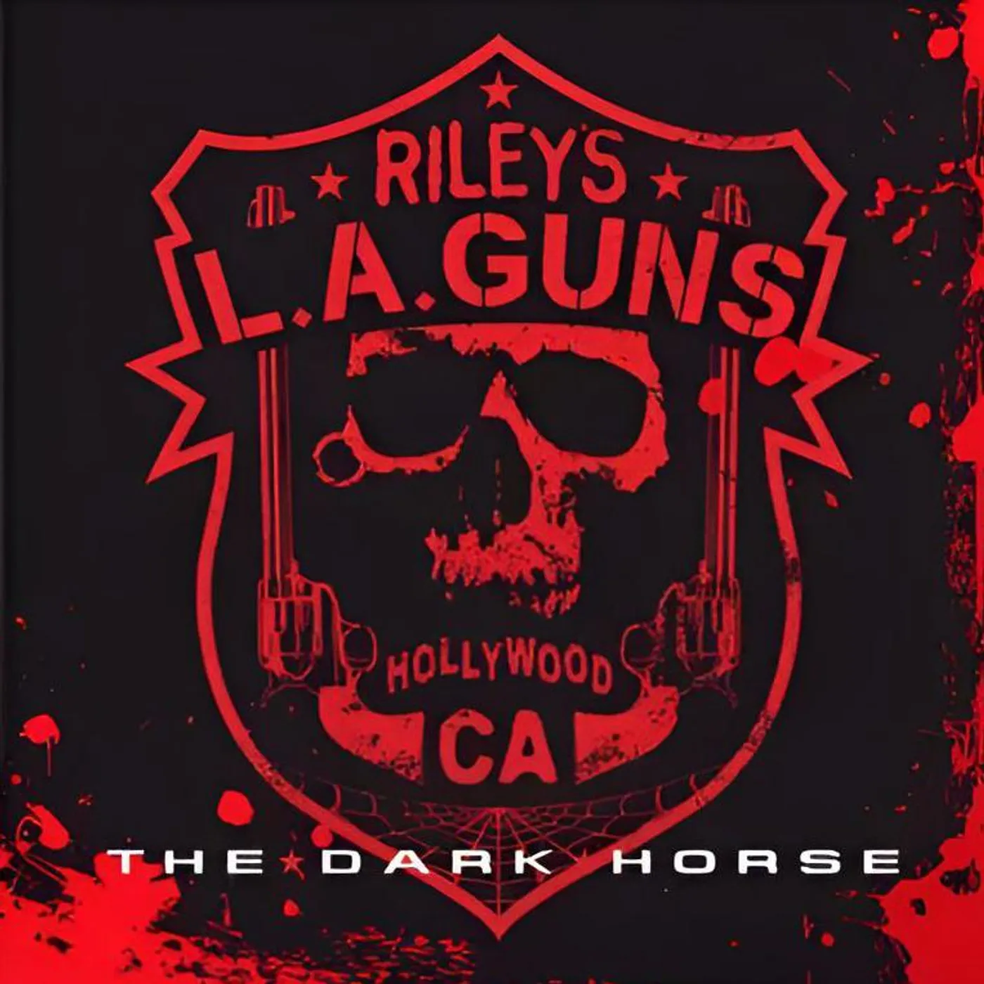 L.A. Guns Dark Horse (Red, Black, Limited Edition) Vinyl Record