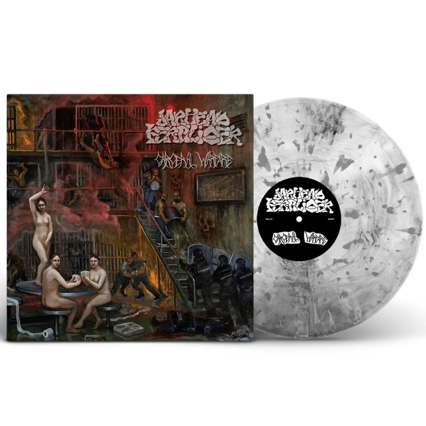 Jarhead Fertilizer Carceral Warfare (Clear, Silver, Black, Smoke) Vinyl Record
