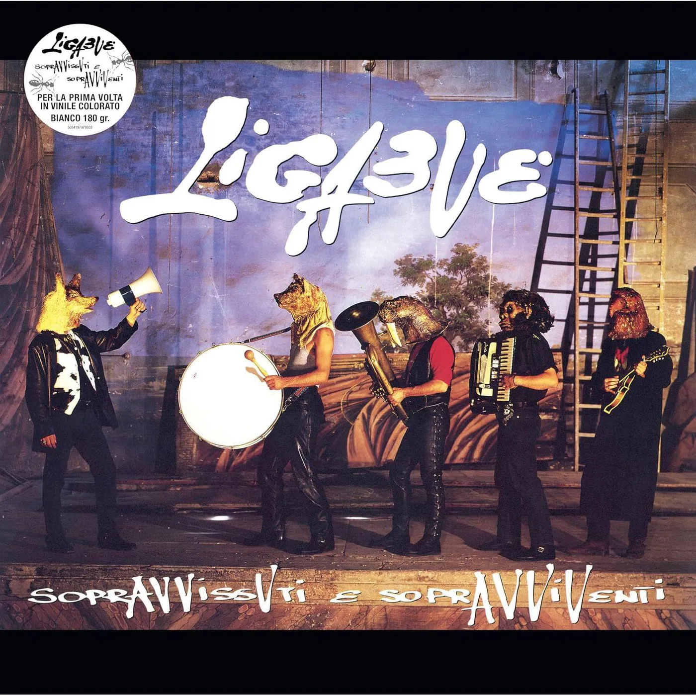 Ligabue Sopravvissuti E Sopravviventi Vinyl Record