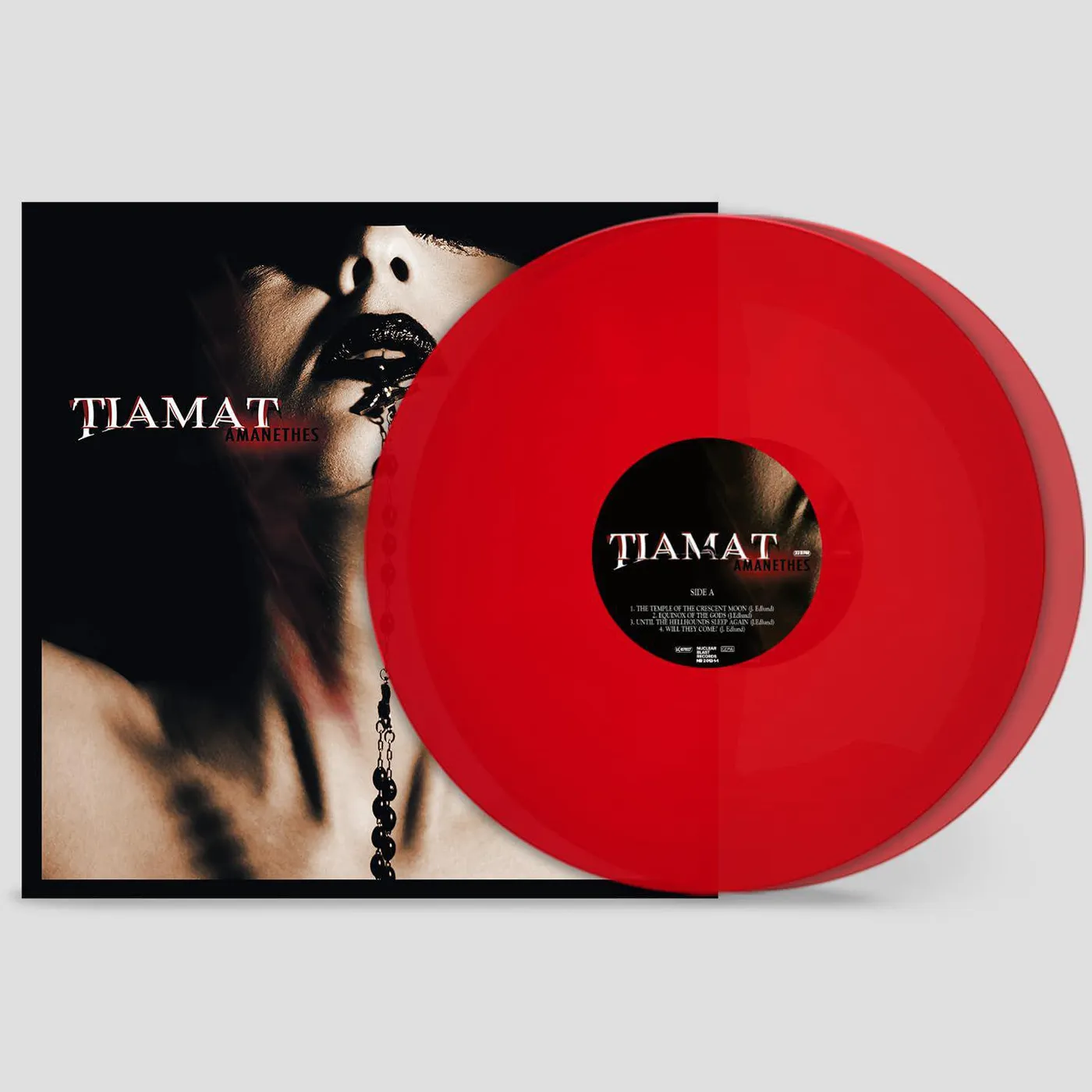Tiamat Amanethes (Trans Red) Vinyl Record