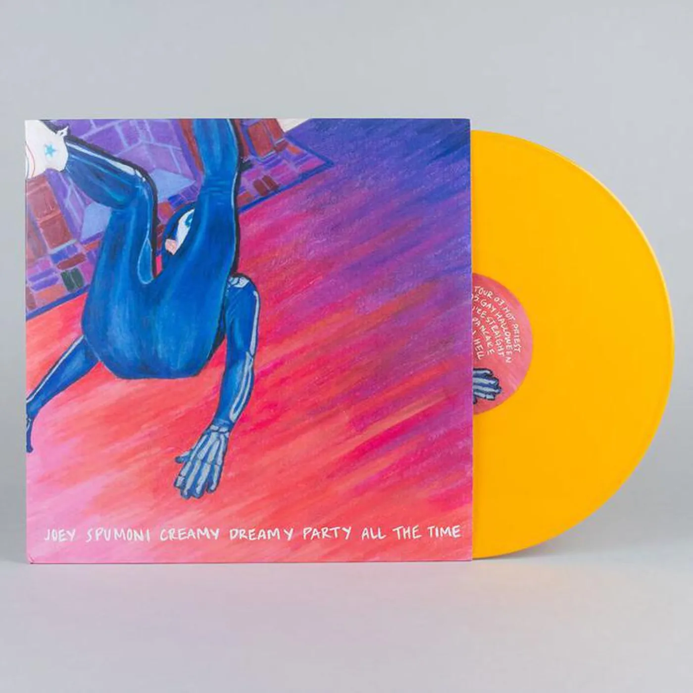 Joey Nebulous Joey Spumoni Creamy Dreamy Party All The Time (Yellow)  Vinyl Record