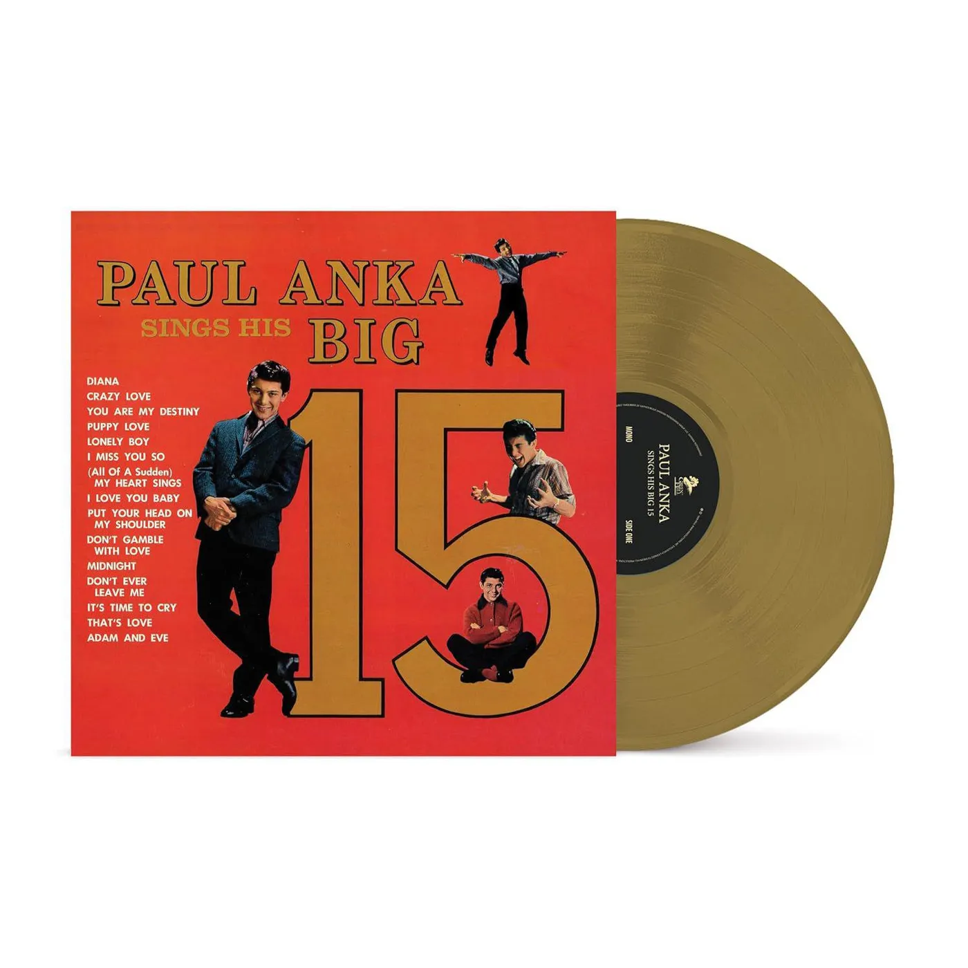 Paul Anka Sings His Big 15 Vinyl Record