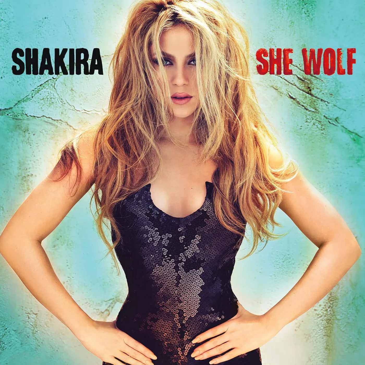 Shakira She Wolf (2LP/Sea Glass Turqouise) Vinyl Record