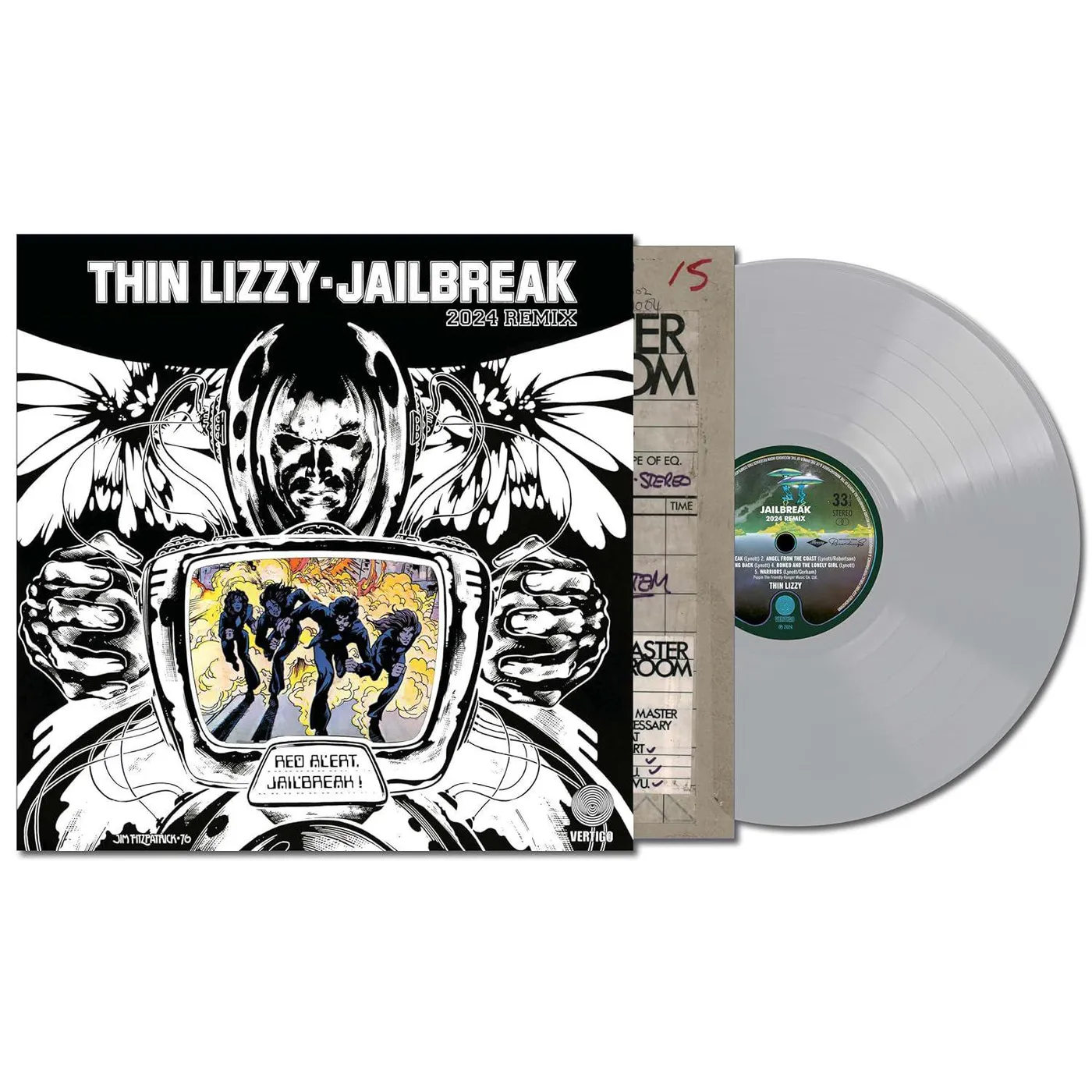 Thin Lizzy Jailbreak (Gray LP) Vinyl Record