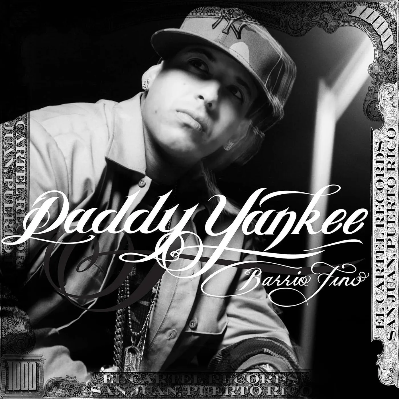 Daddy Yankee Barrio Fino (White) Vinyl Record
