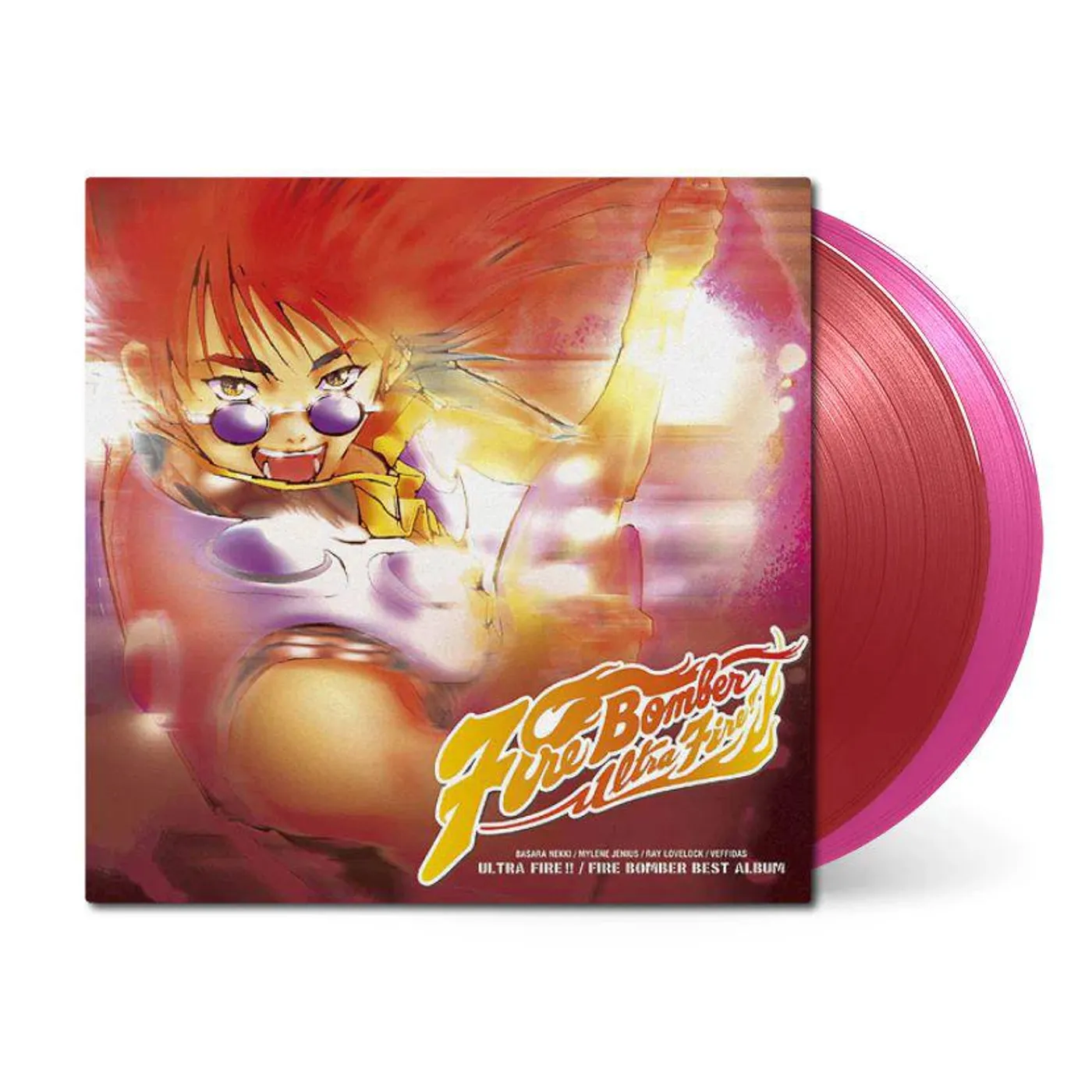 Macross 7 Ultra Fire Fire Bomber Best - Original Soundtrack Vinyl Record