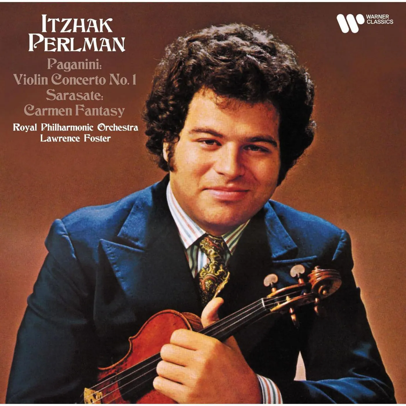 Itzhak Perlman PAGANINI: VN CON NO. 1 & SARASATE: CARMEN FANTASY Vinyl Record