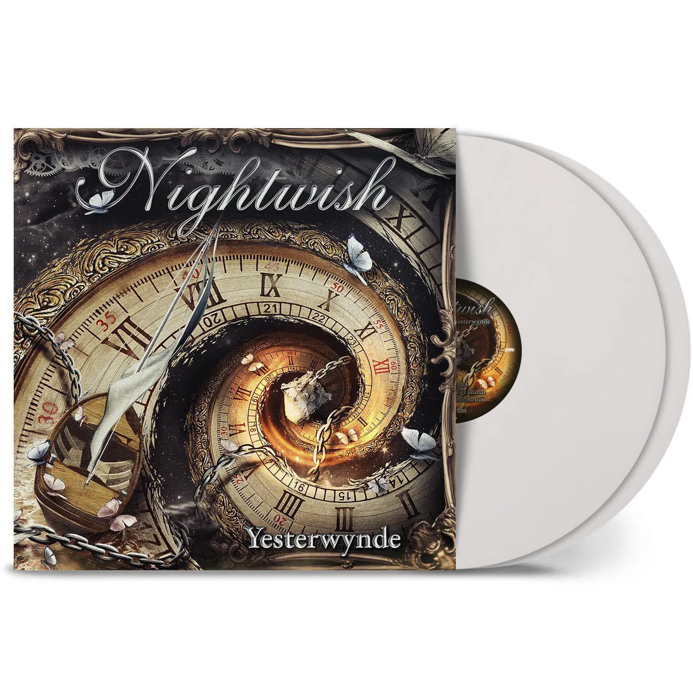 Nightwish Yesterwynde (White) Vinyl Record