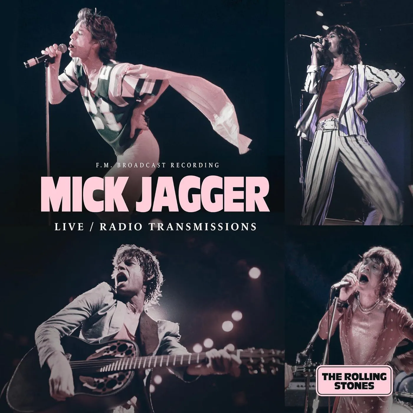 Mick Jagger Live / Radio Transmissions Vinyl Record