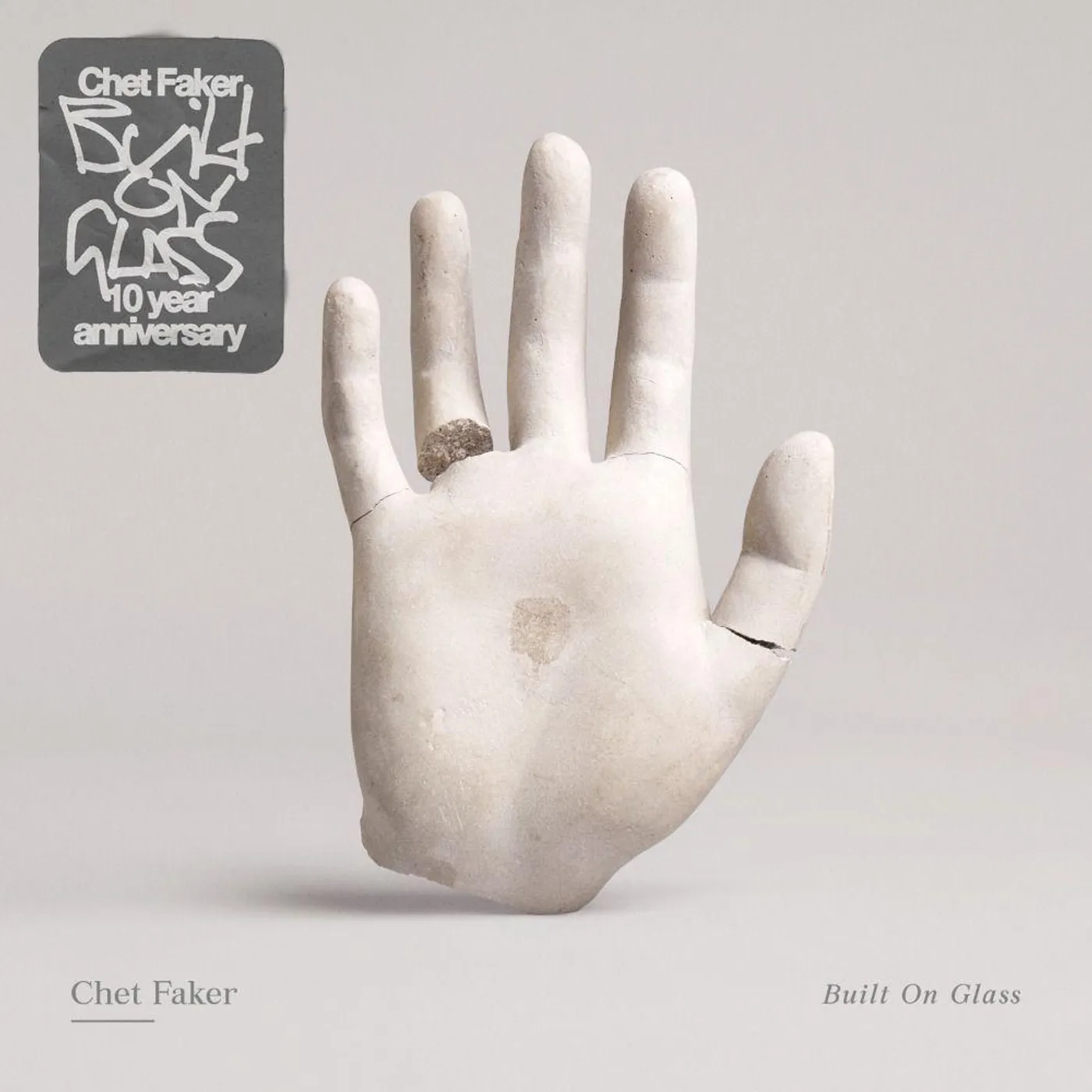 Chet Faker Built On Glass: 10Th Anniversary (3LP/Clear) Vinyl Record