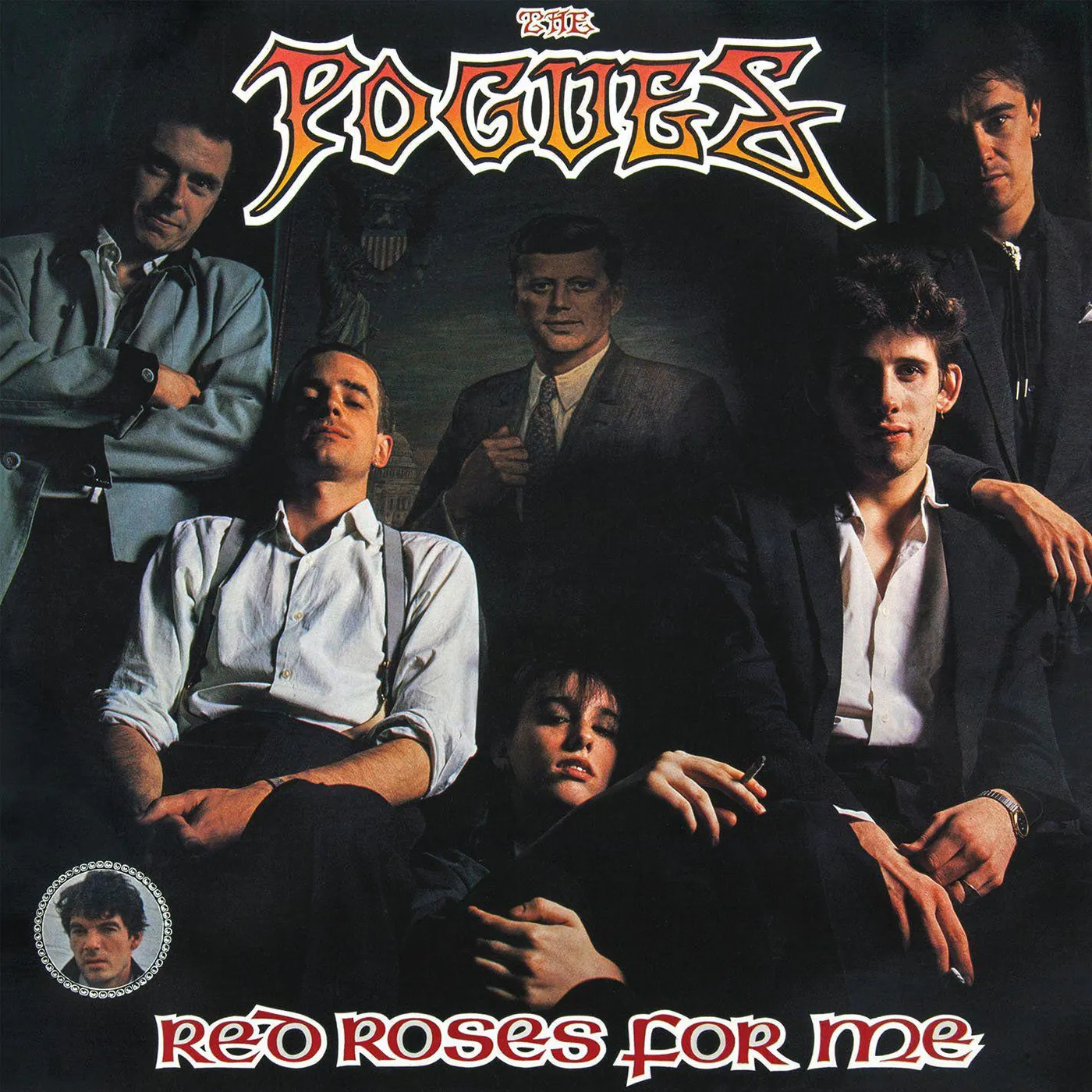 The Pogues Red Roses For Me Vinyl Record