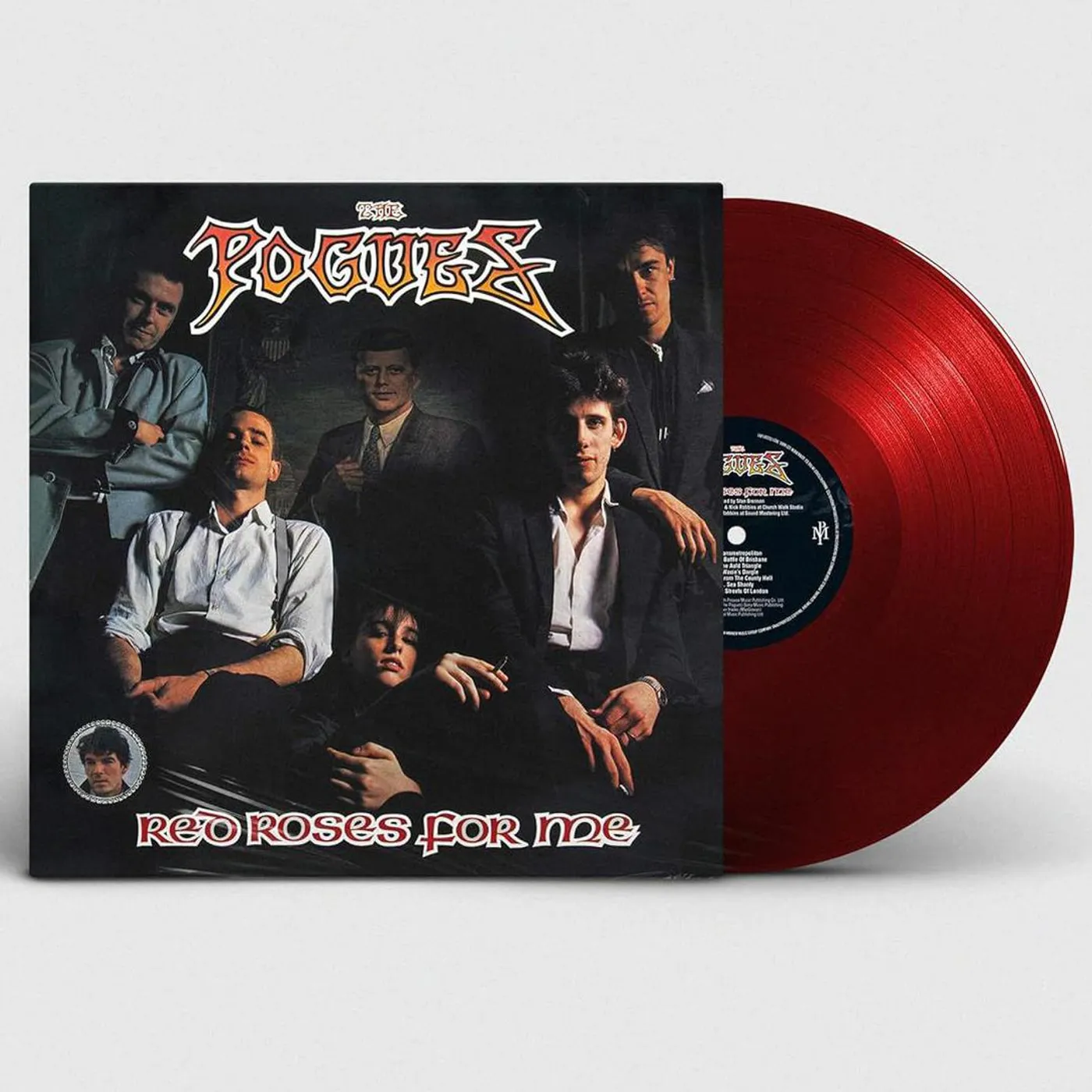 The Pogues Red Roses For Me Vinyl Record