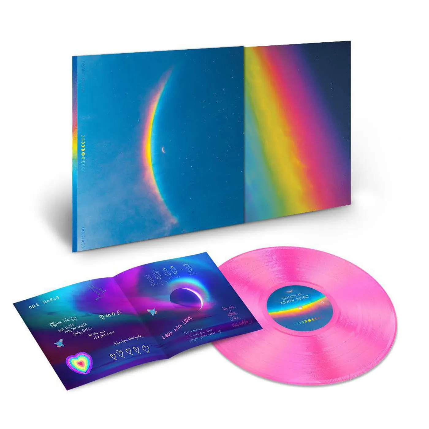 Coldplay Moon Music Vinyl Record