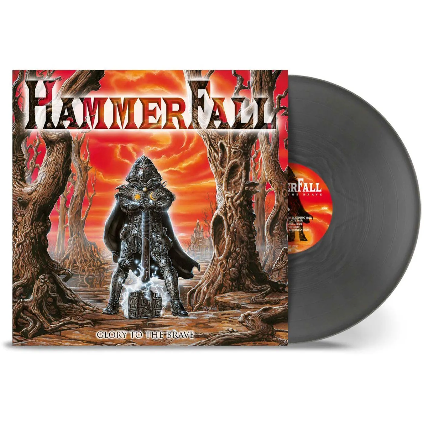 HammerFall Glory to the Brave (Silver) Vinyl Record