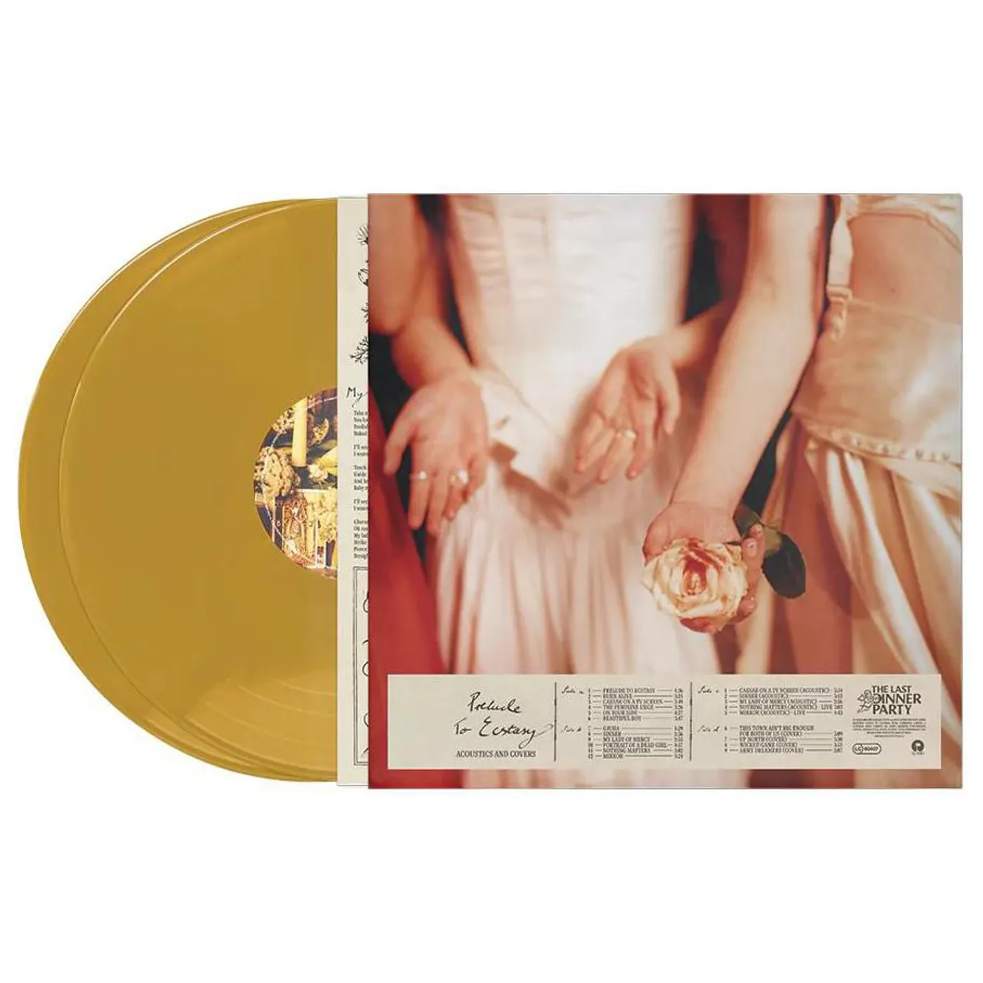The Last Dinner Party Prelude to Ecstasy: Acoustics and Covers (Transparent Amber) Vinyl Record