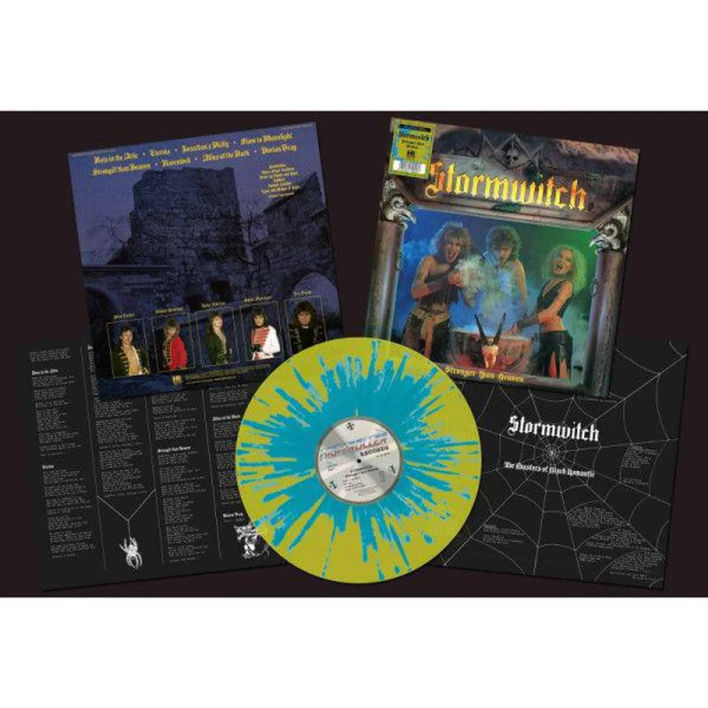 Stormwitch Stronger Than Heaven (Blue/Yellow) Vinyl Record