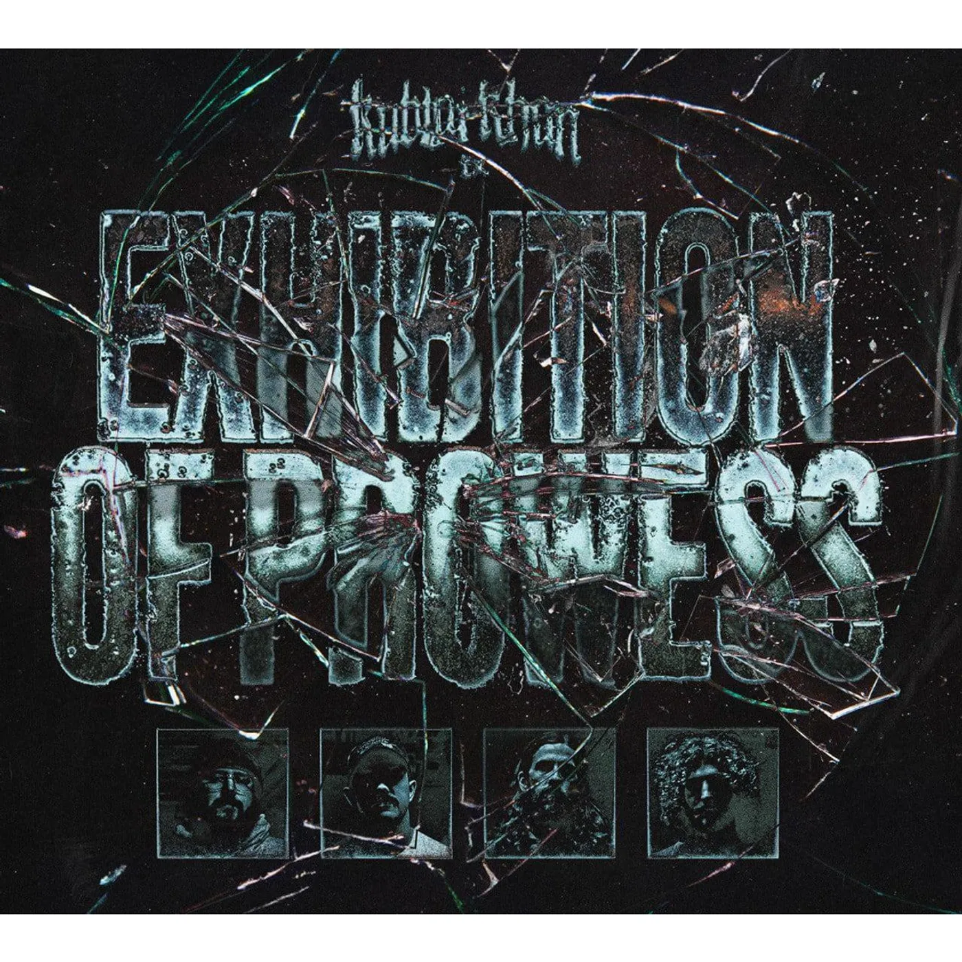 Kublai Khan TX Exhibition Of Prowess (Tri-Color Smush/Blue, Black, Gray) Vinyl Record