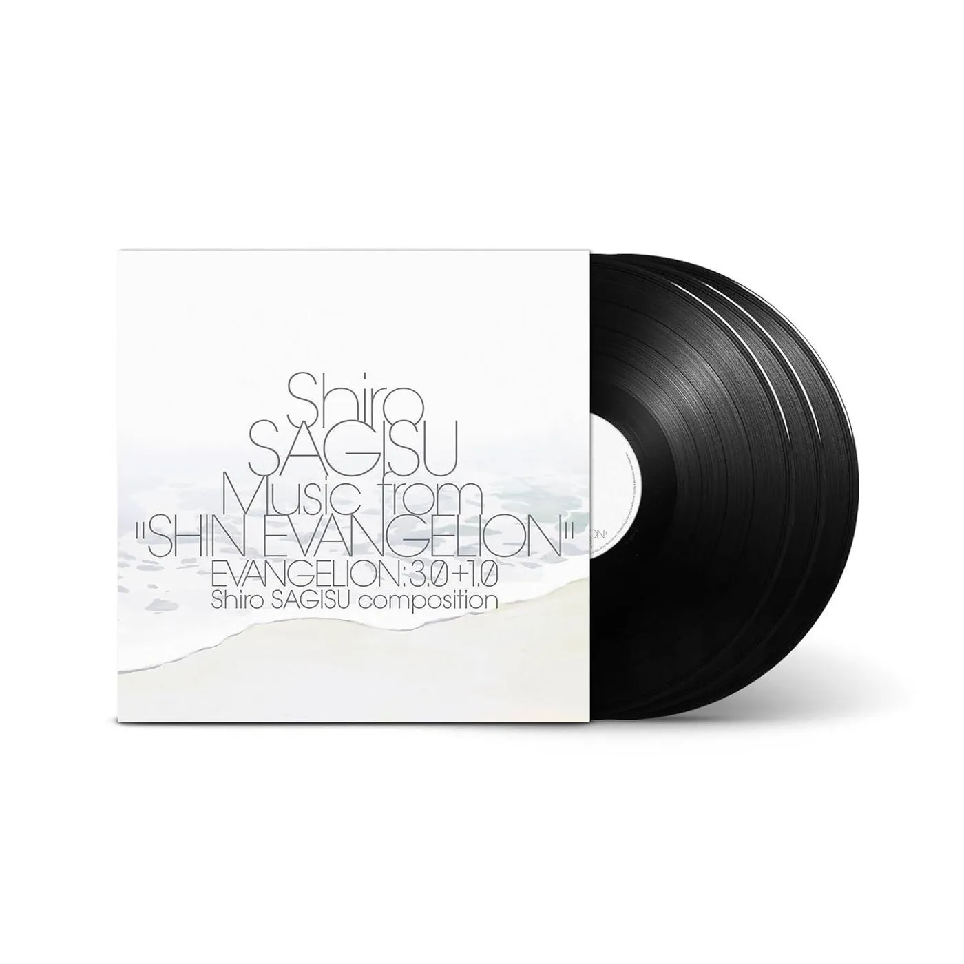Shiro SAGISU Music From Shin Evangelion Evangelion: 3.0+1.0 (3LP) Vinyl Record