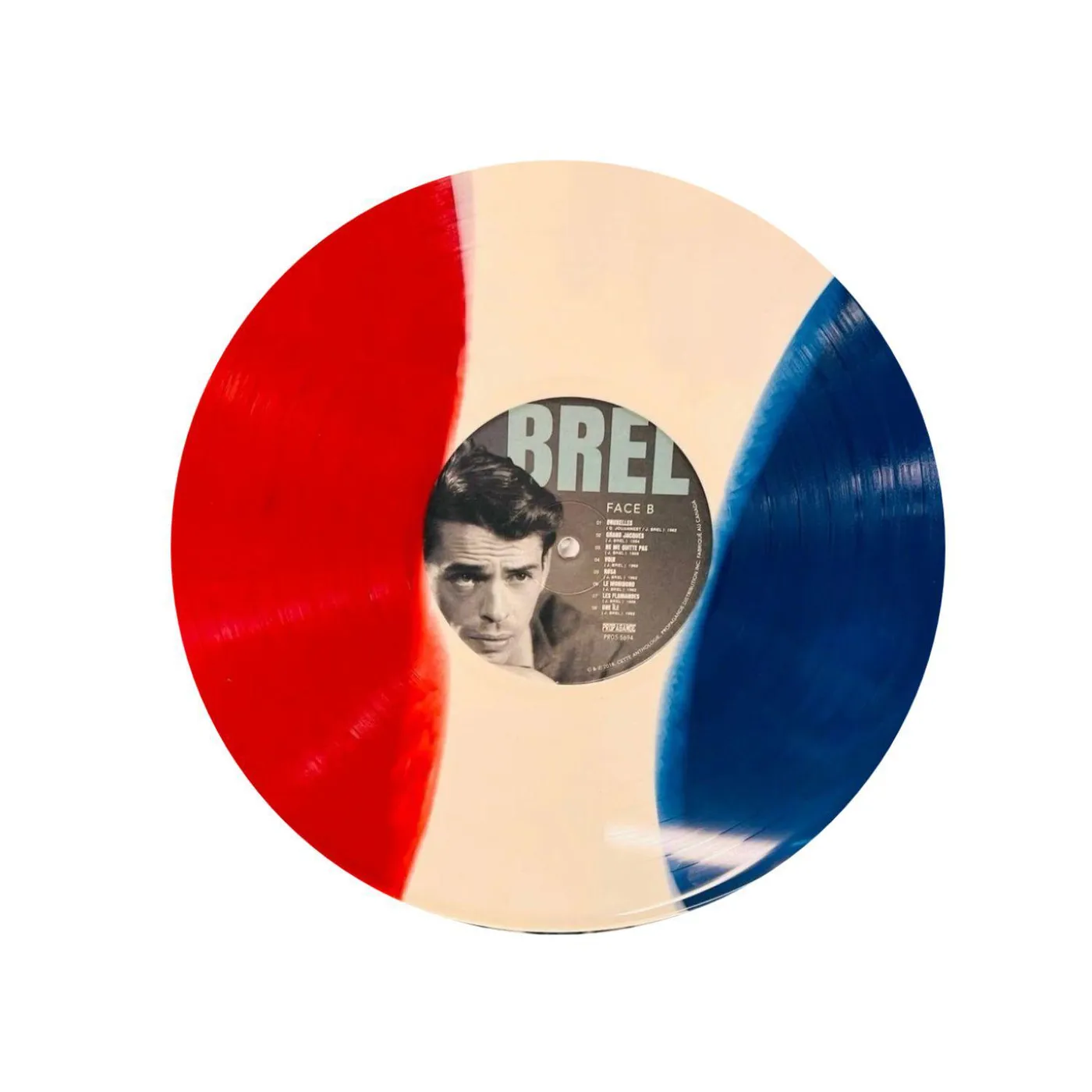 Jacques Brel Ne Me Quitte Pas (Tricolore Francais Edition) Vinyl Record