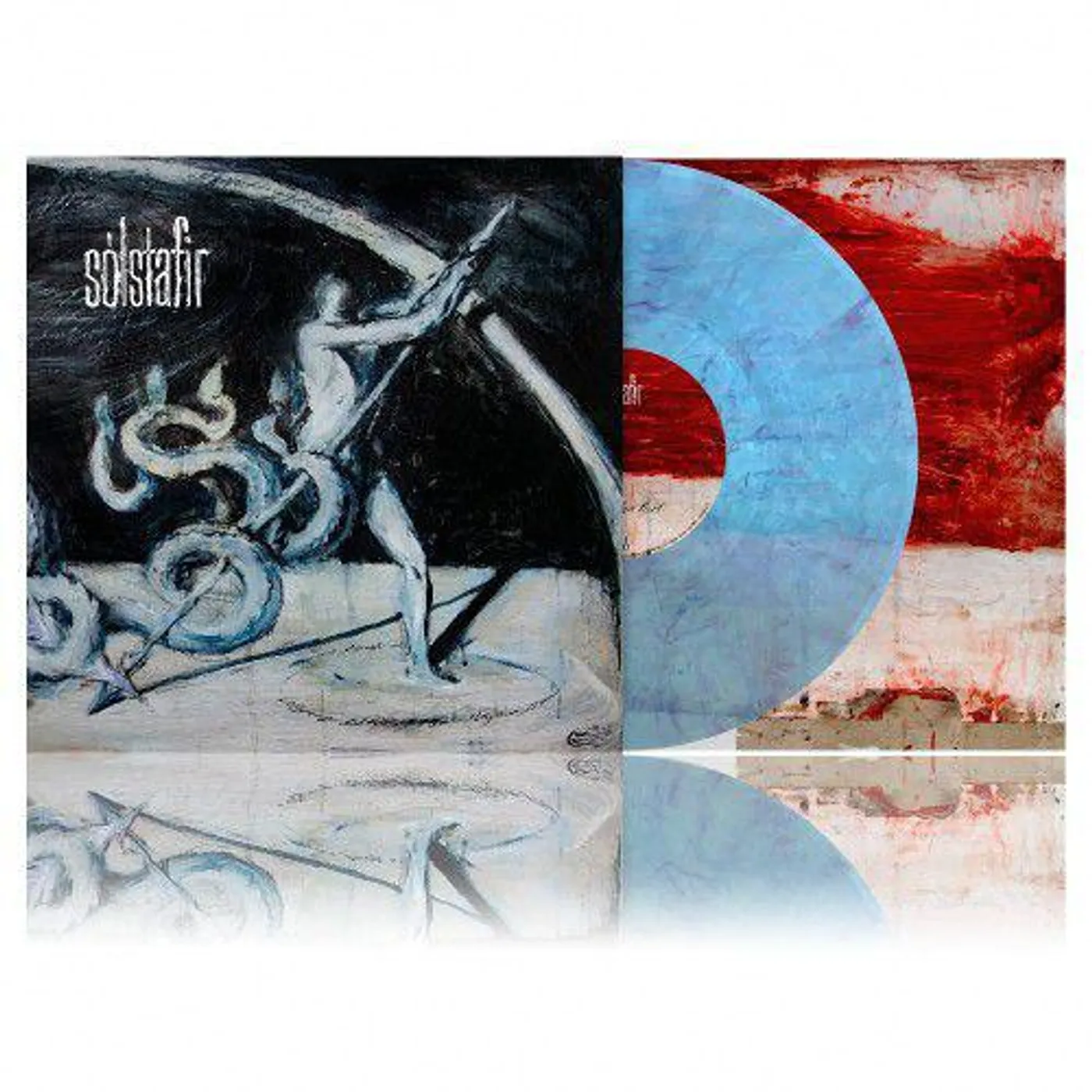 Sólstafir Hin Helga Kvol (Limited Edition/180g/Blue Transparent Light With Lilac Marble  Vinyl Record