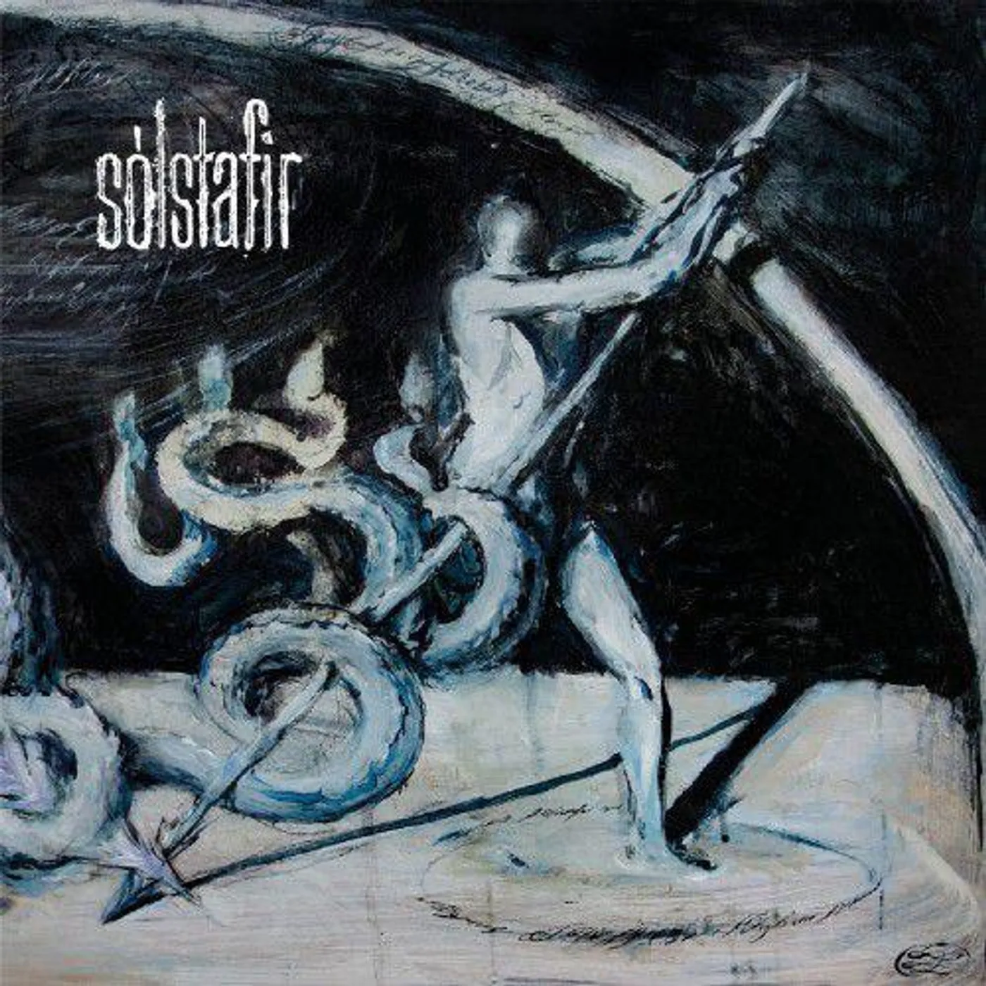 Sólstafir Hin Helga Kvol (Limited Edition/180g/Blue Transparent Light With Lilac Marble  Vinyl Record