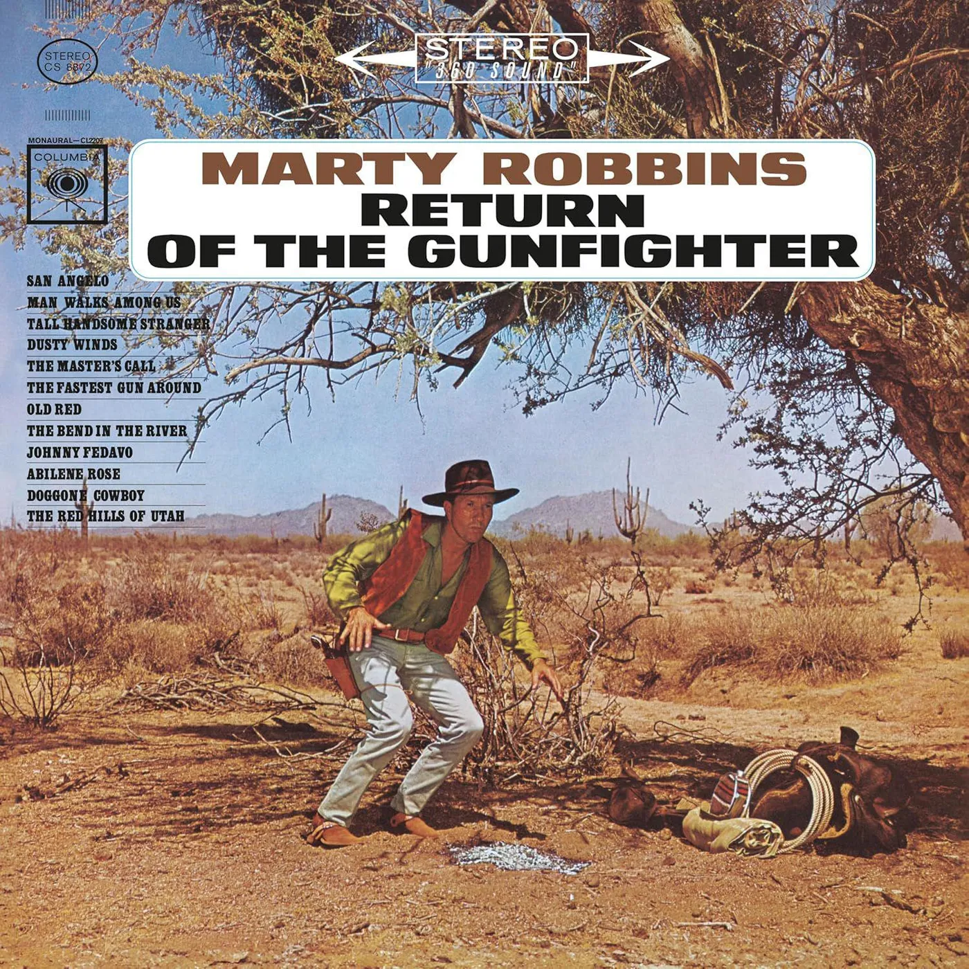 Marty Robbins Return Of The Gunfighter Vinyl Record