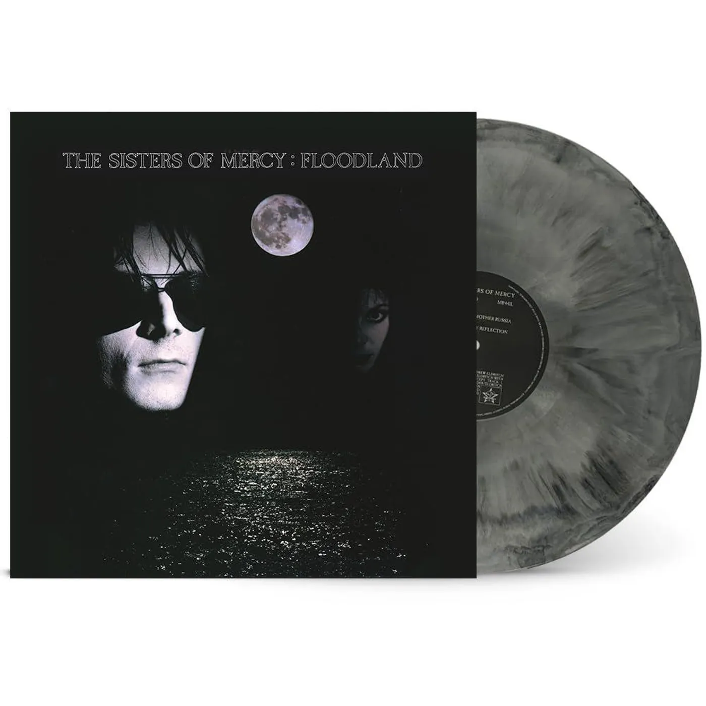 Sisters of Mercy Floodland (Black Ice Galaxy) Vinyl Record
