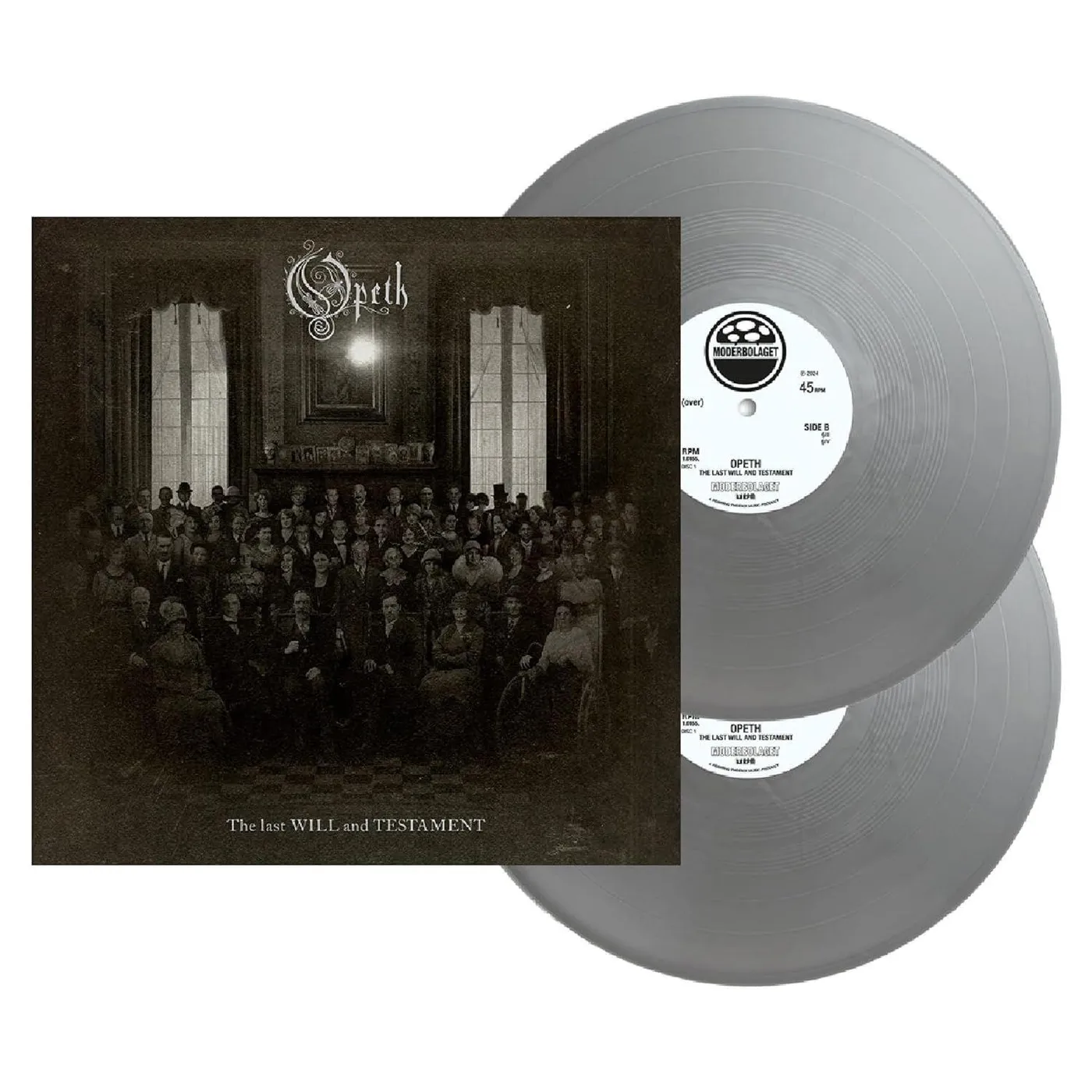 Opeth Last Will & Testament (Limited/ 2LP/ Opaque Silver) Vinyl Record