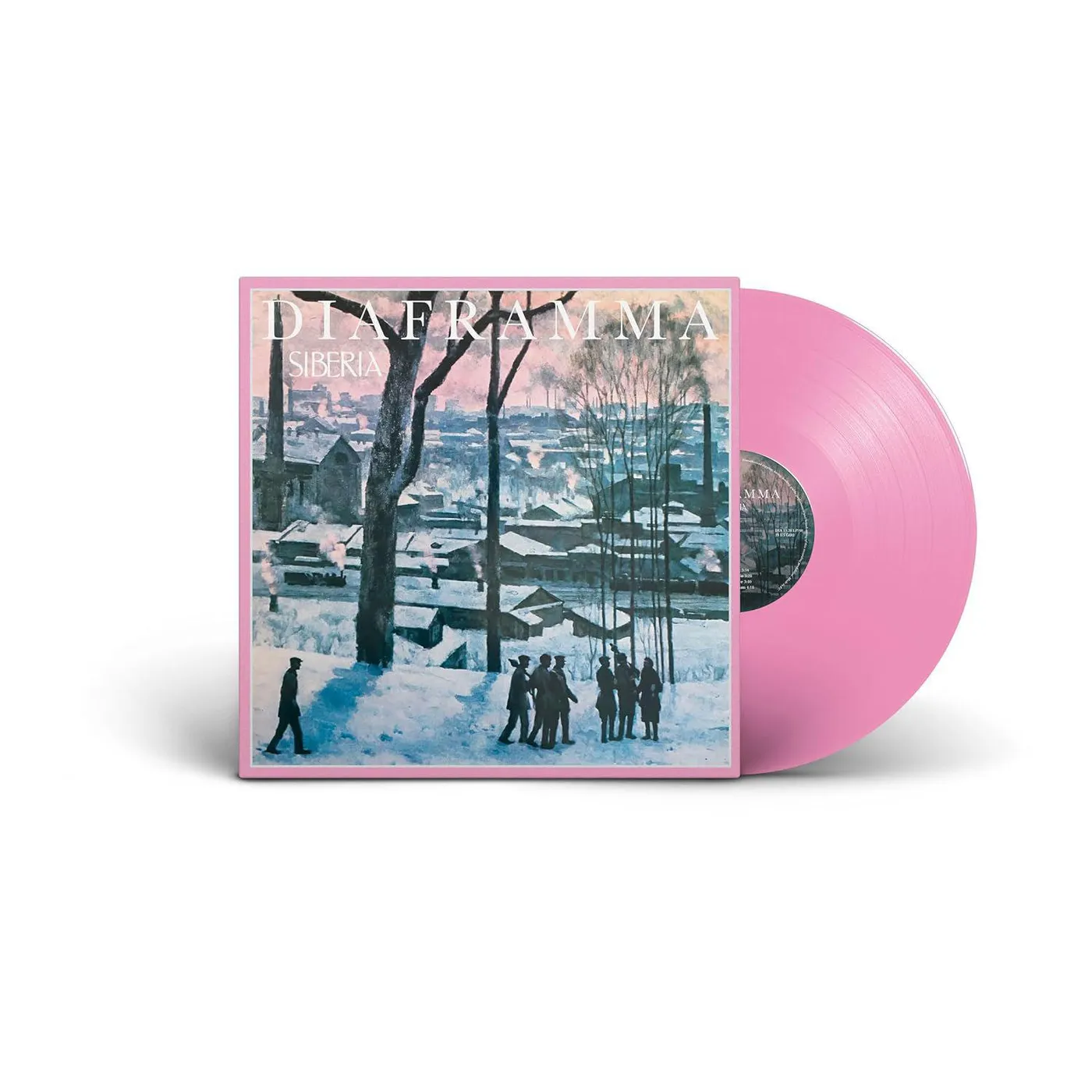 Diaframma Siberia Vinyl Record - Pink Colored Vinyl with CD