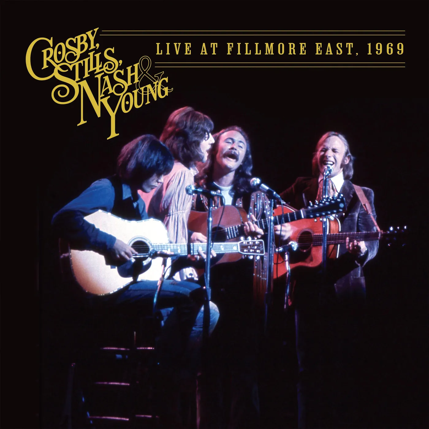 Crosby, Stills, Nash & Young Live At Fillmore East, 1969 (2LP) Vinyl Record