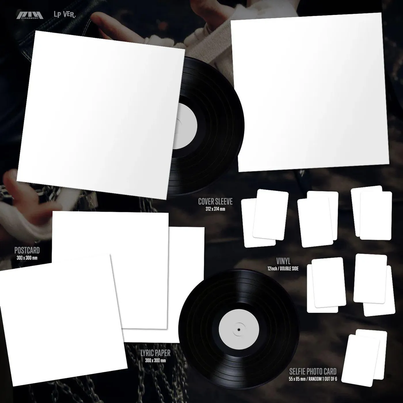 P1Harmony Sad Song - Limited Edition Vinyl Record