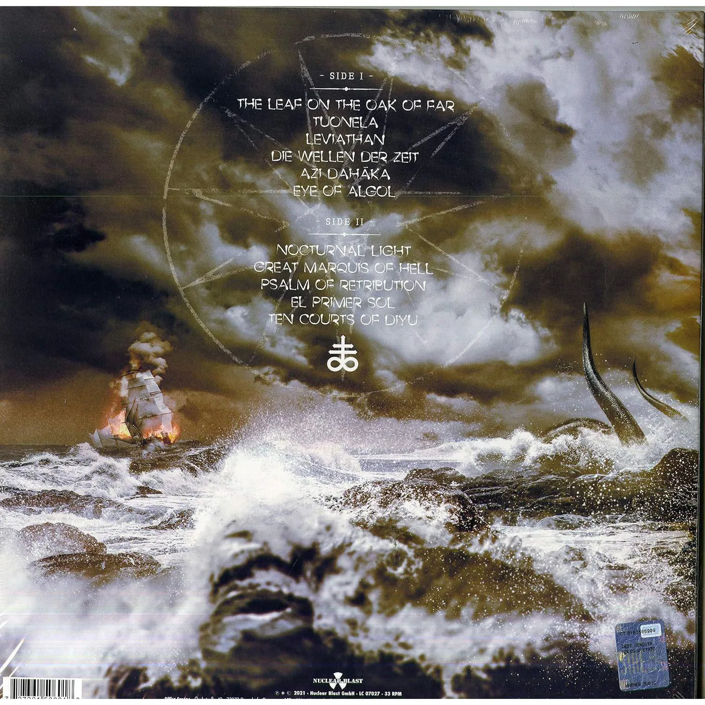 Therion Leviathan Vinyl Record