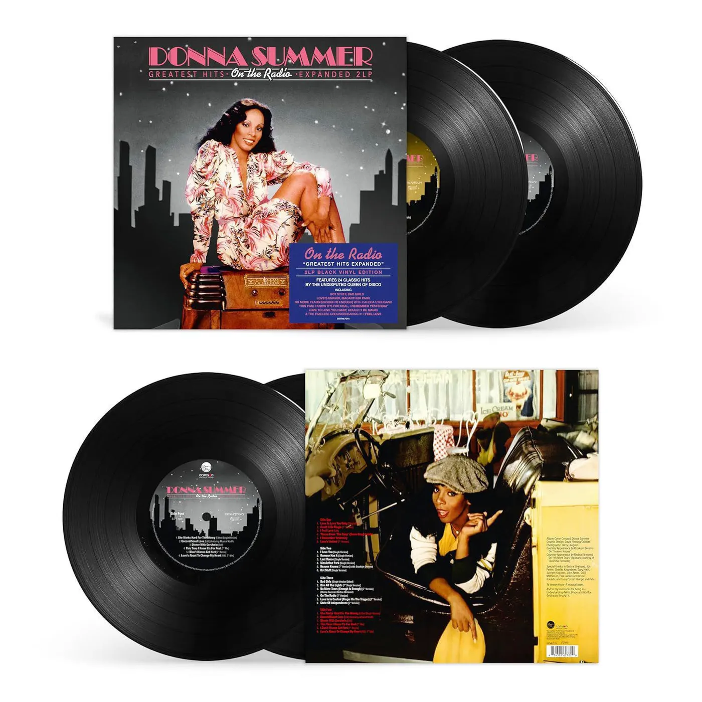 Donna Summer On the Radio: Greatest Hits (140 Gram, Black, Expanded Version)Vinyl Record