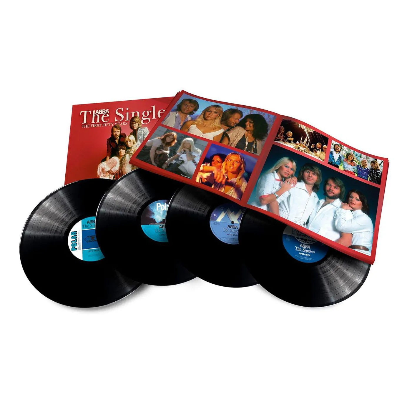 ABBA Singles: The First Fifty Years (4LP) Vinyl Record