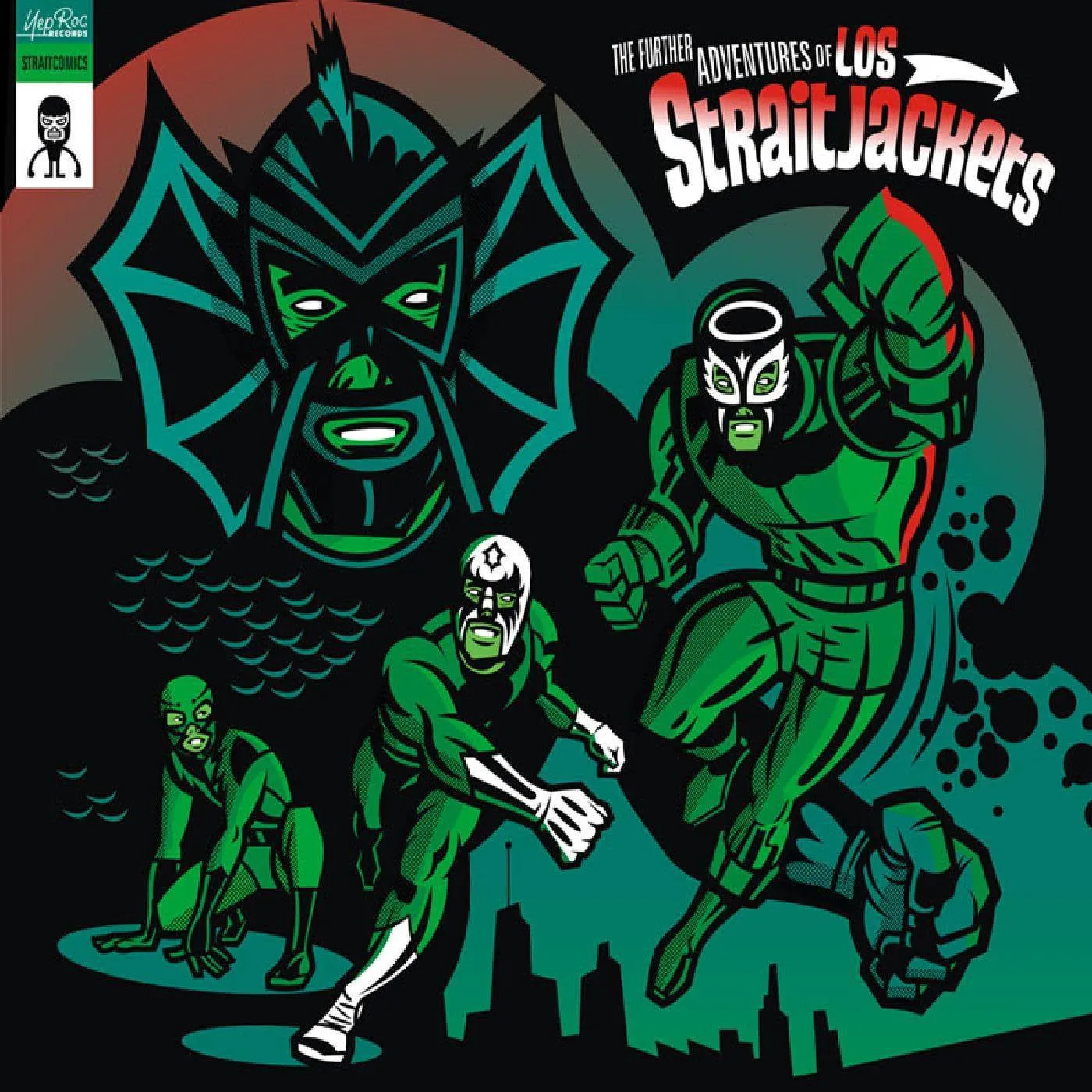 Further Adventures Of Los Straitjackets (Green) Vinyl Record