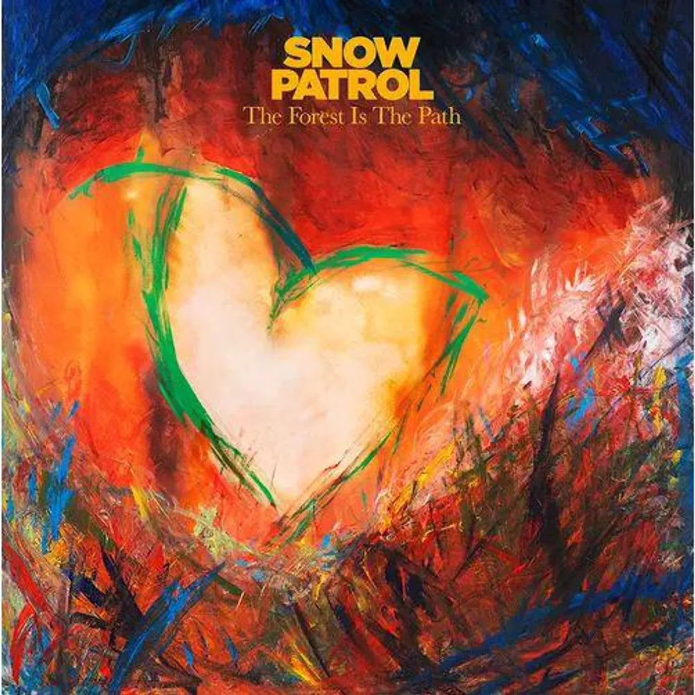 Snow Patrol Forest Is The Path (Limited Red + Gold Edition) Vinyl Record