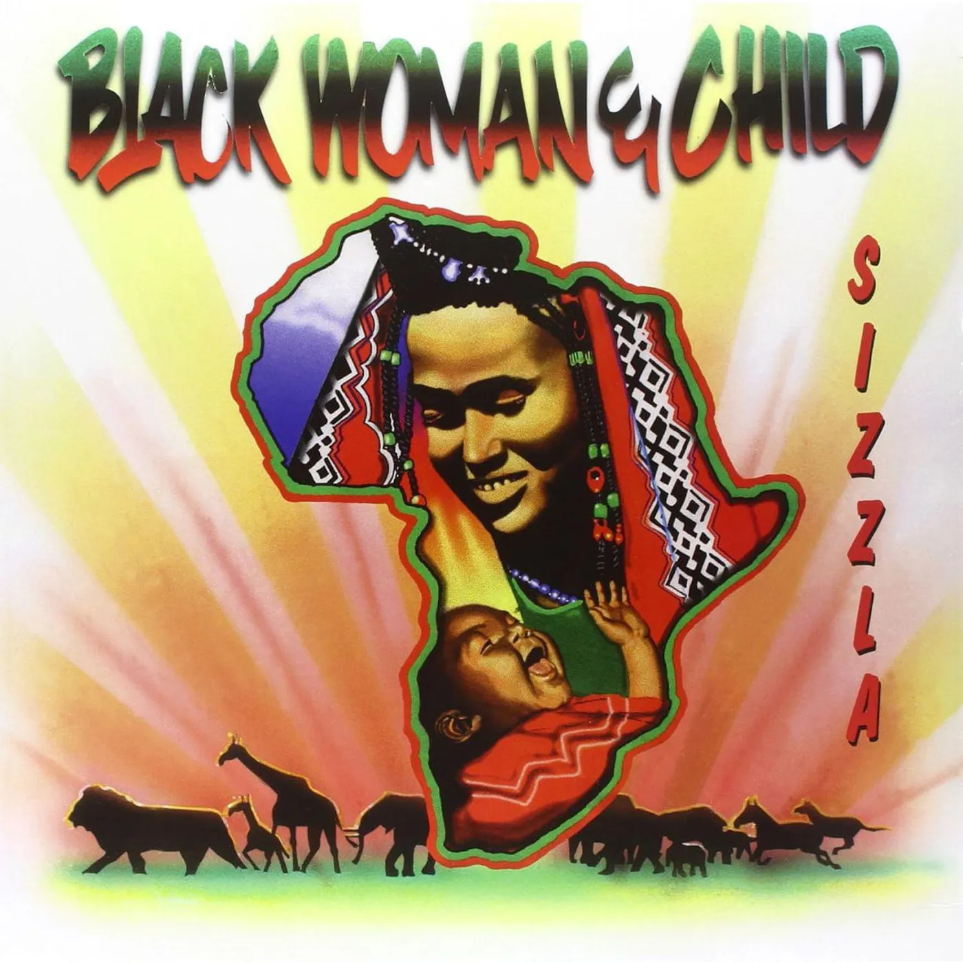 Sizzla BLACK WOMAN & CHILD Vinyl Record