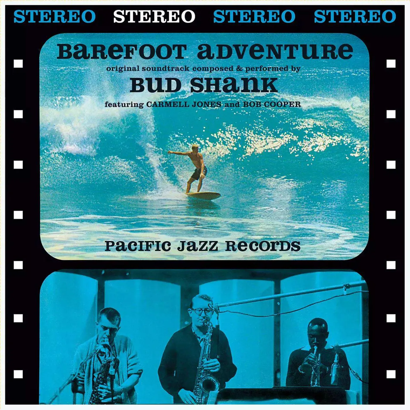 Bud Shank Barefoot Adventure (180 Gram Vinyl, Seaglass Agua, Limited Edition) Vinyl Record
