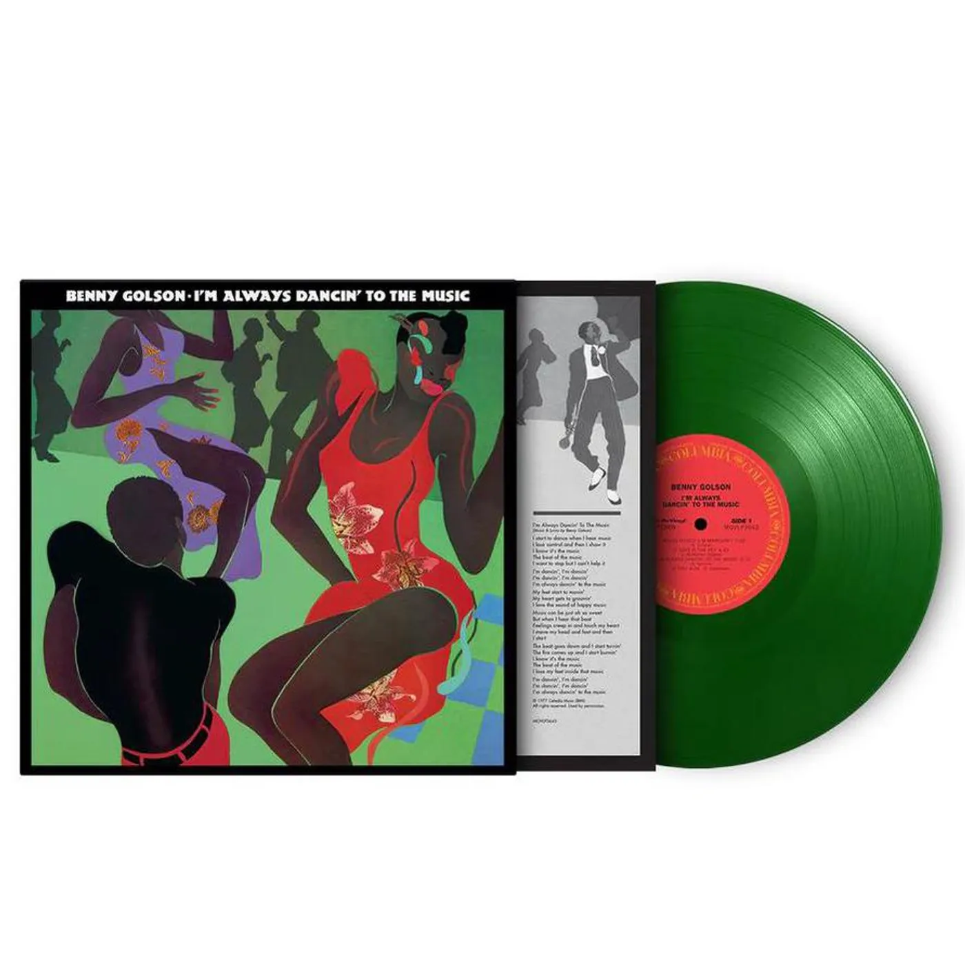 Benny Golson I'm Always Dancin To The Music (Limited Edition, 180 Gram, Green) Vinyl Record