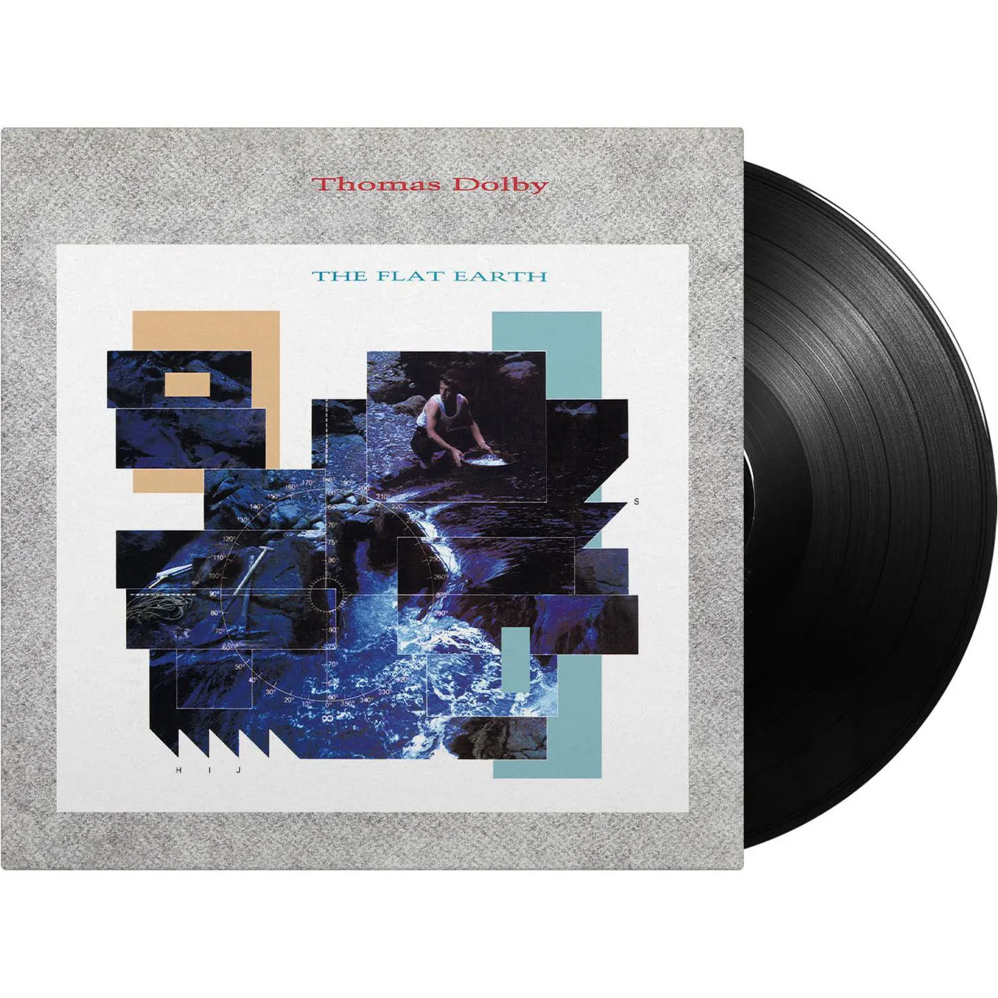 Thomas Dolby Flat Earth Vinyl Record