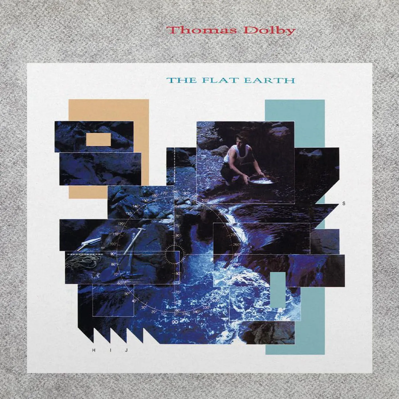 Thomas Dolby Flat Earth Vinyl Record